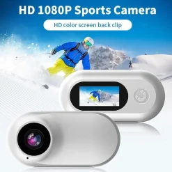 SPORT ACTION CAMERA HIGH CLEAR MINI PORTATILE DA VIAGGIO CON CLIP PER MOTO AUTO