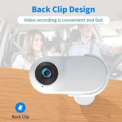 SPORT ACTION CAMERA HIGH CLEAR MINI PORTATILE DA VIAGGIO CON CLIP PER MOTO AUTO