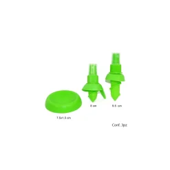 SPREMI LIMONE SPRAY SET DA TAVOLA 3 PEZZI, DUE SPREMI AGRUMI PIù BASE APPOGGIO