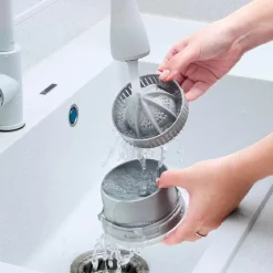 SPREMIAGRUMI AUTOMATICO PORTATILE RICARICABILE USB ESTRATTORE FRUTTA FRESCA 45W