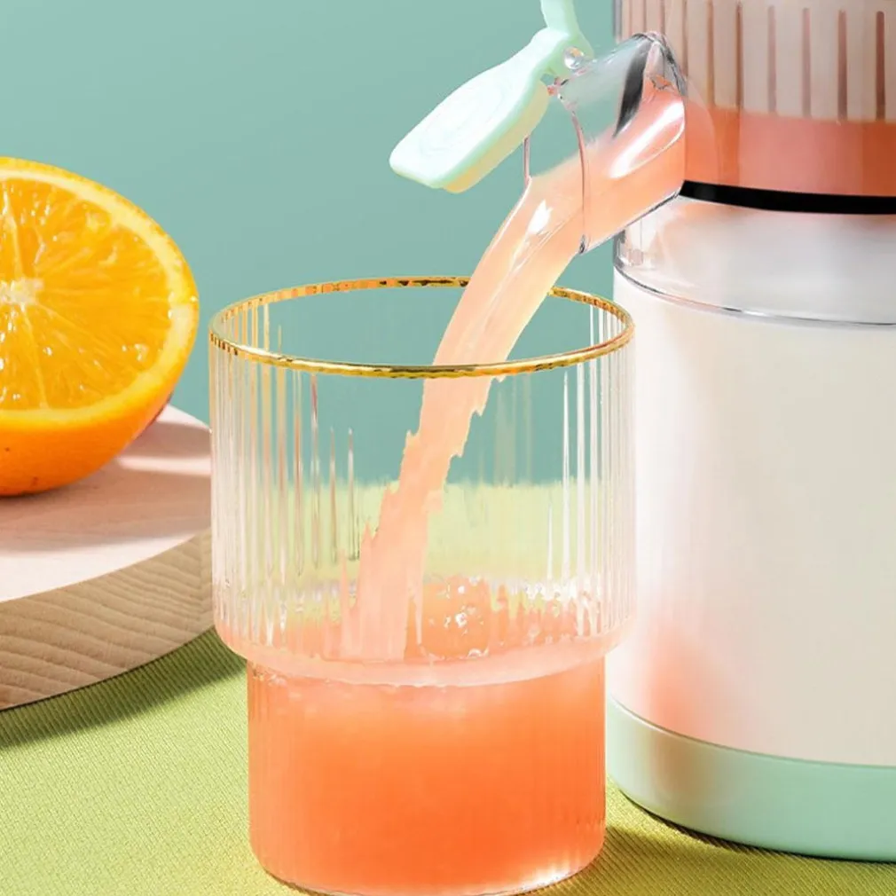 SPREMIAGRUMI AUTOMATICO PORTATILE RICARICABILE USB ESTRATTORE FRUTTA FRESCA 45W