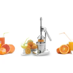 SPREMIAGRUMI MANUALE CON LEVA A PRESSIONE ACCIAO INOSSIDABILE BAR CHIOSCO