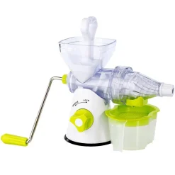 SPREMIAGRUMI MANUALE PER FRUTTA E VERDURA A MANOVELLA CENTRIFUGA SEPARA SUCCO