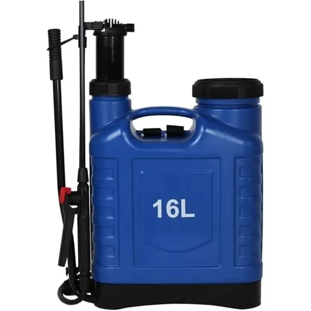 SPRUZZATORE A SPALLA A PRESSIONE PER PRODOTTI GIARDINO A ZAINO DA 16LT CON LANCIA 016543
