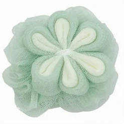 SPUGNA A RETE BAGNO PER DOCCIA CON FIORE MORBIDA ESFOLIANTE SCRUBBER VERDE 79584