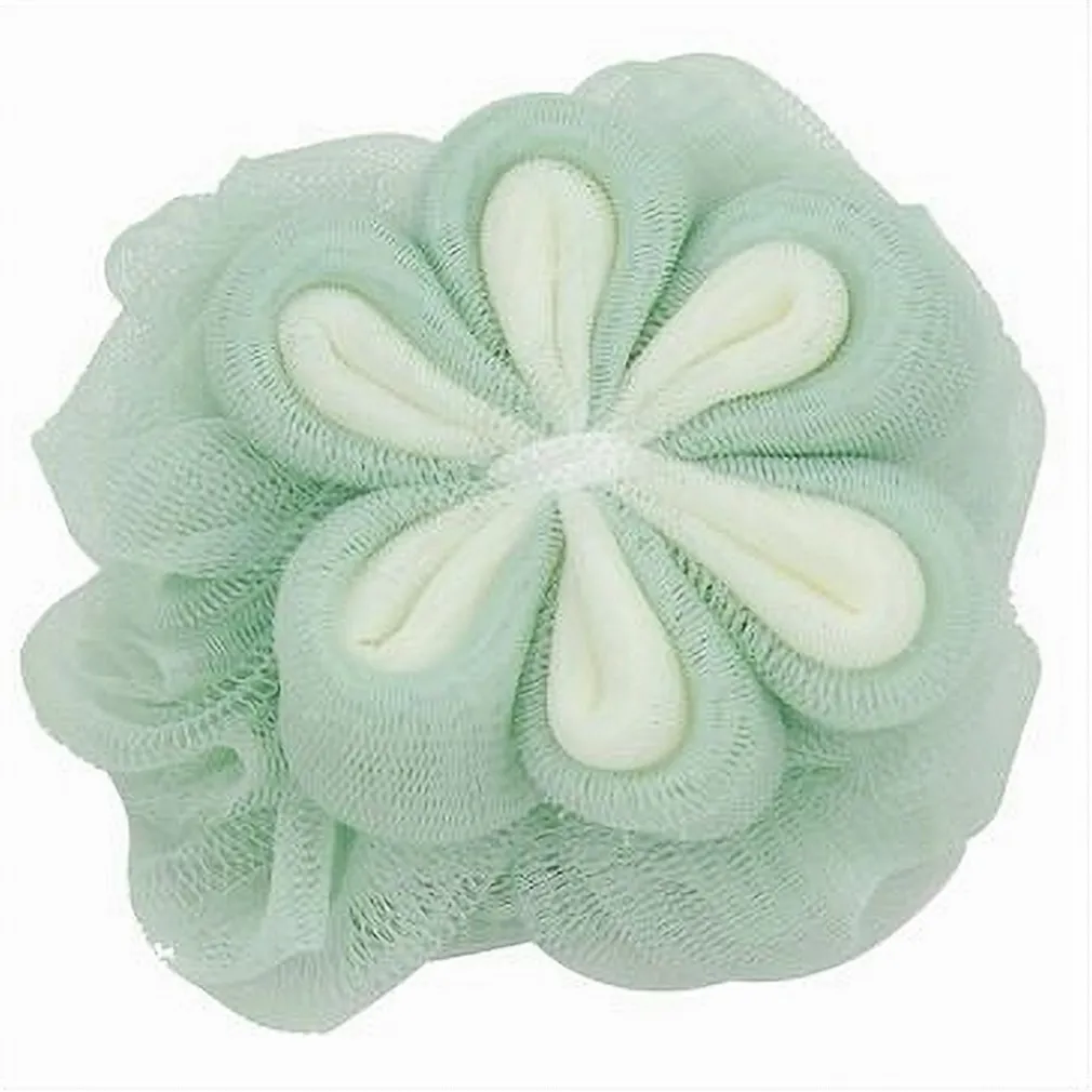 SPUGNA A RETE BAGNO PER DOCCIA CON FIORE MORBIDA ESFOLIANTE SCRUBBER VERDE 79584