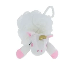 SPUGNA A RETINA PER DOCCIA BAGNO SPUGNETTA ESFOLIANTE PELLE CORPO CON UNICORNO 87249