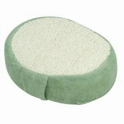 SPUGNA DA DOCCIA BAGNO ESFOLIANTE SCRUB PELLE CORPO OVALE CON FASCIA VERDE 79656