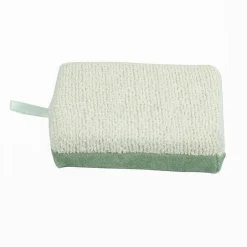 SPUGNA DOCCIA ESFOLIANTE TONICA RILASSA PER CURA PELLE CORPO BAGNO VERDE 79638