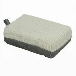 SPUGNA DOCCIA ESFOLIANTE TONICA RILASSA PER CURA PELLE CORPO BAGNO GRIGIA 79641