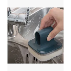 SPUGNA MAGICA CON PORTASPUGNA ECOLOGICA PULISCI CANCELLA RIMUOVI SPORCO CUCINA