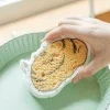 SPUGNA MAGICA ECOLOGICA IN PASATA DI LEGNO PULIZIA BAGNO CUCINA A FORMA ANIMALI