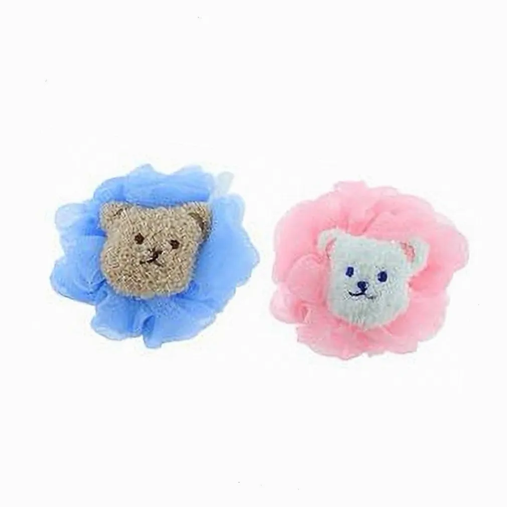 SPUGNA RETINA PER DOCCIA DA BAGNO SPUGNETTA A RETE CON ORSETTO PELLE CORPO 10686