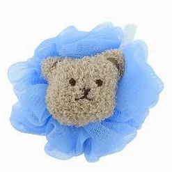 SPUGNA RETINA PER DOCCIA DA BAGNO SPUGNETTA A RETE CON ORSETTO PELLE CORPO 10686