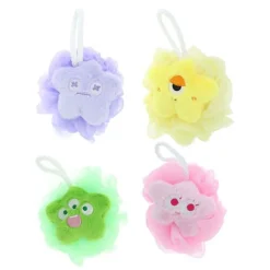 SPUGNA SPUGNETTA DOCCIA A RETE BAGNO ESFOLIANTE PELLE CORPO CON STELLA FACCIE 10781