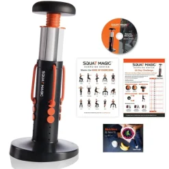 SQUAT MAGIC ATTREZZO PER ESERCIZIO FISICO CORPO GAMBE PARTE INFERIORE WORKOUT