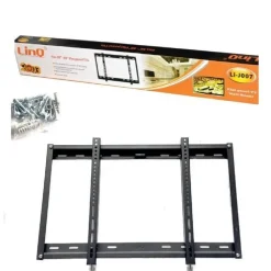 STAFFA PORTA TV A MURO SUPPPORTO DA 30″ A 60″ FINO 70KG LIVELLA CON BOLLA LI-J007