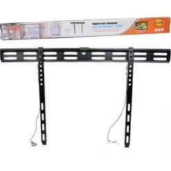 STAFFA PORTA TV A MURO SUPPPORTO PER TV DA 37″ A 75″ CON LIVELLA CON BOLLA LI-J012