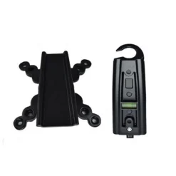 STAFFA PORTA TV A MURO SUPPORTO SNODABILE MONITOR DA 10″ A 27″ FINO 25KG LI-L034S