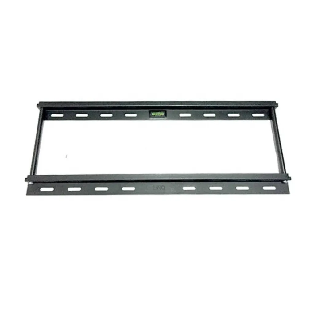 STAFFA PORTA TV A MURO SUPPPORTO DA 40″ A 55″ FINO A 80KG LI-J003 LIVELLA BOLLA