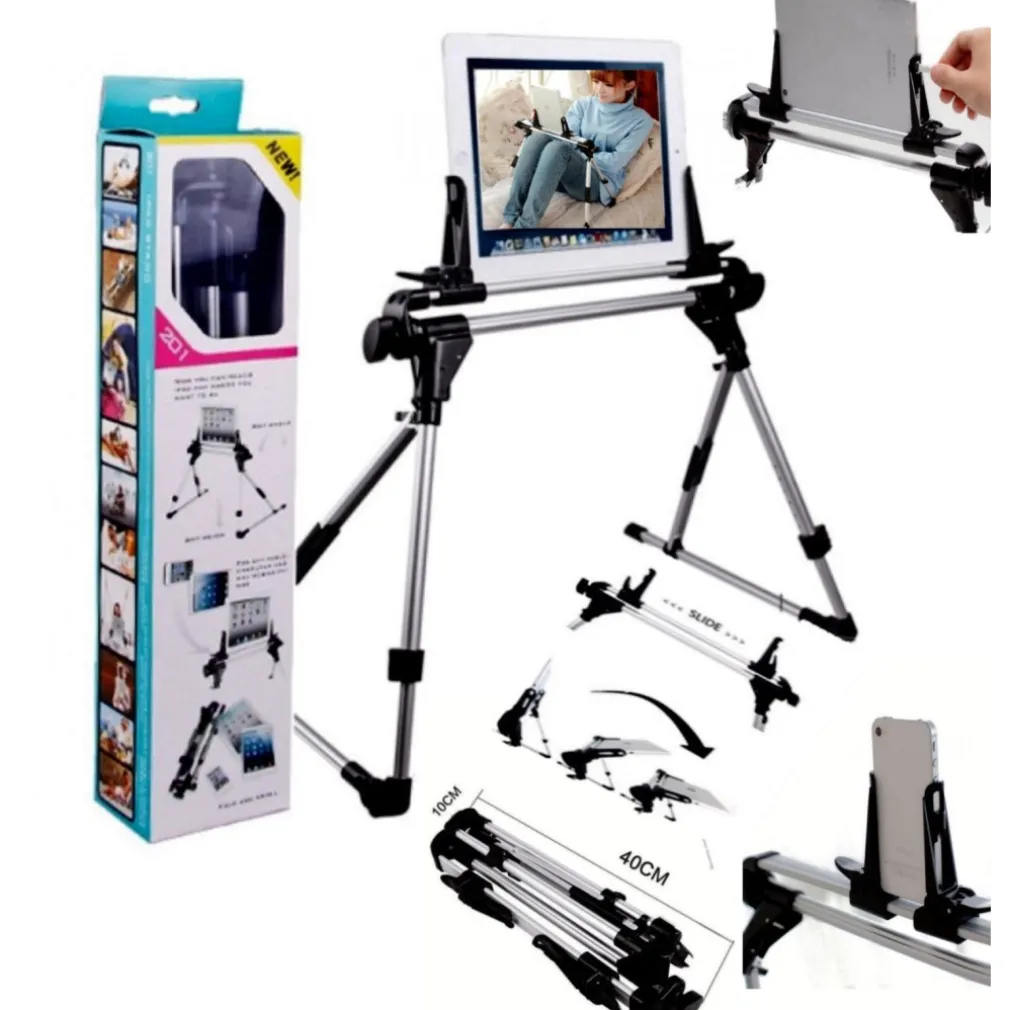 STAND SUPPORTO MULTIUSO REGOLABILE TAVOLO LETTO SCRIVANIA IPAD TABLET ANDORID PC