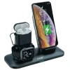 STAZIONE DI RICARICA RAPIDA WIRELESS 3 IN 1 PER IPHONE APPLE WATCH AIRPODS W8899