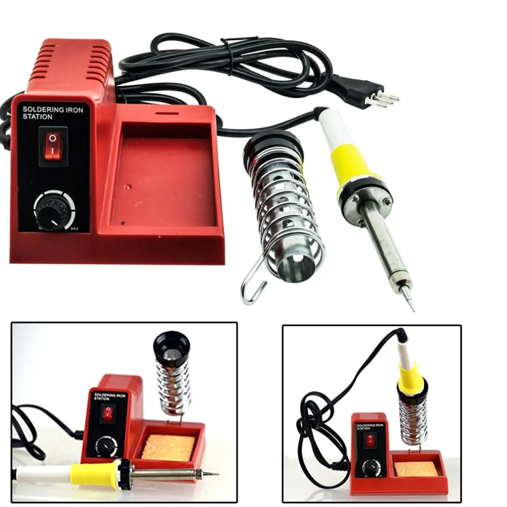 STAZIONE SALDANTE SALDATURA A STAGNO ANALOGICA SALDATORE 40W/8W CON 3 PUNTE JLT1