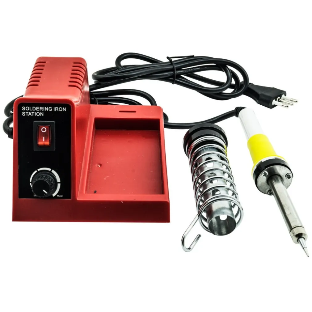 STAZIONE SALDANTE SALDATURA A STAGNO ANALOGICA SALDATORE 40W/8W CON 3 PUNTE JLT1