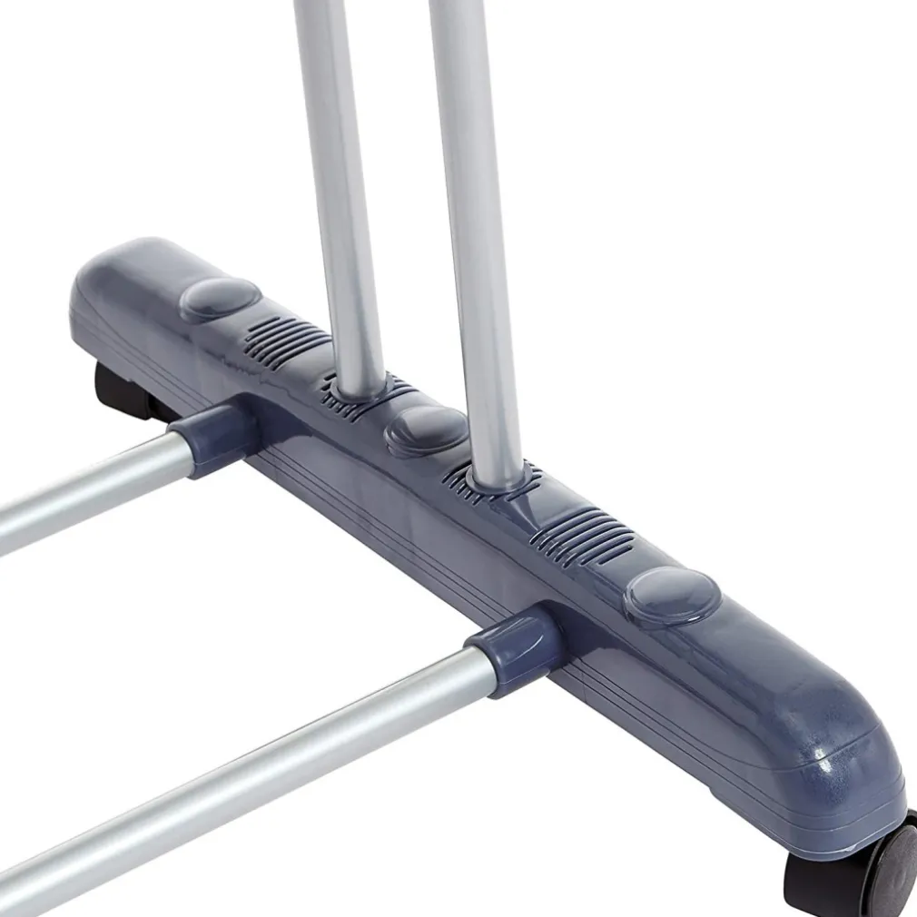 STENDIBIANCHERIA VERTICALE A TORRE PIEGHEVOLE A TORRE SALVASPAZIO 3 PIANI RUOTE