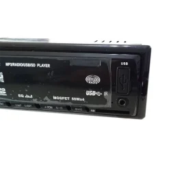 STEREO AUTORADIO AUTO CAMPER RADIO FM MP3 PORTA USB SD LCD 50WX4 RCA GT-1245E