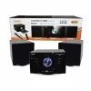 STEREO LETTORE DVD CD MINI HI-FI COMBO + BLUETOOTH 30W MICROFONO 2.0 CASSE J-2007