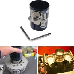 STRINGI COMPRIMI FASCE ELASTICHE PER SEGMENTI PISTONI INSERIM CILINDRI 53-175 mm