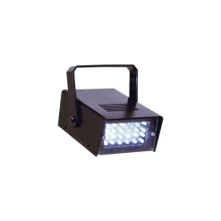 Strobo discoteca luce effetto flash DJ disco stroboscopica Mini BLU ROSSO GIALLO