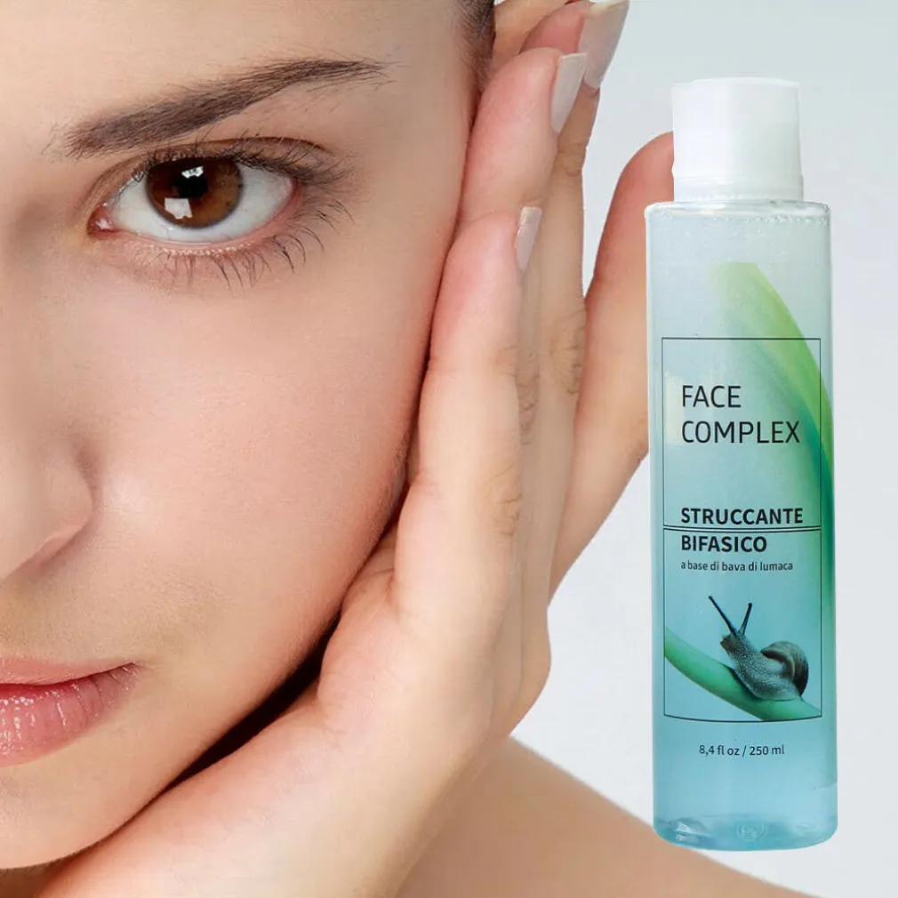 STRUCCANTE BIFASICO ALLA BAVA DI LUMACA ELIMINA OGNI TRACCIA DI TRUCCO MAKE UP