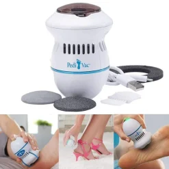 STRUMENTO PEDICURE ELETTRICO LIMA DURONI ASPIRAPOLVERE CALLI PIEDI ESFOLIANTE