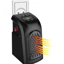 STUFA ELETTRICA PORTATILE A BASSO CONSUMO 350W GRADI REGOLABILI PER CASA UFFICIO