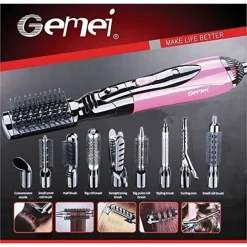 STYLER AD ARIA CALDA PROFESSIONALE 10 IN 1 1000W SPAZZOLA ELETTRICA PHON GM-4835