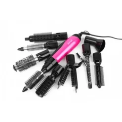 STYLER AD ARIA CALDA PROFESSIONALE 10 IN 1 1000W SPAZZOLA ELETTRICA PHON GM-4835