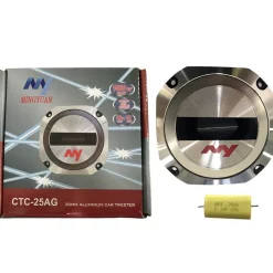 SUBWOOFER DA 1000 WATT 10X10CM IN ALLUMINIO SPEAKER ALTOPARLANTE PER AUTO STEREO