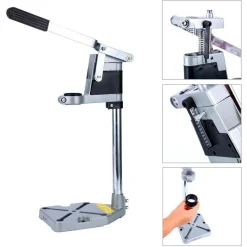 SUPPORTO A COLONNA PER TRAPANO OFFICINA PROFESSIONALE REGOLABILE ACCIAIO 43 mm