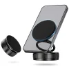 SUPPORTO AUTO MAGNETICO SMARTPHONE CON VENTOSA ASPIRA MAGSAFE CERCHIO GIREVOLE ROTAZIONE
