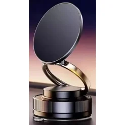 SUPPORTO AUTO MAGNETICO SMARTPHONE CON VENTOSA ASPIRA MAGSAFE CERCHIO GIREVOLE ROTAZIONE