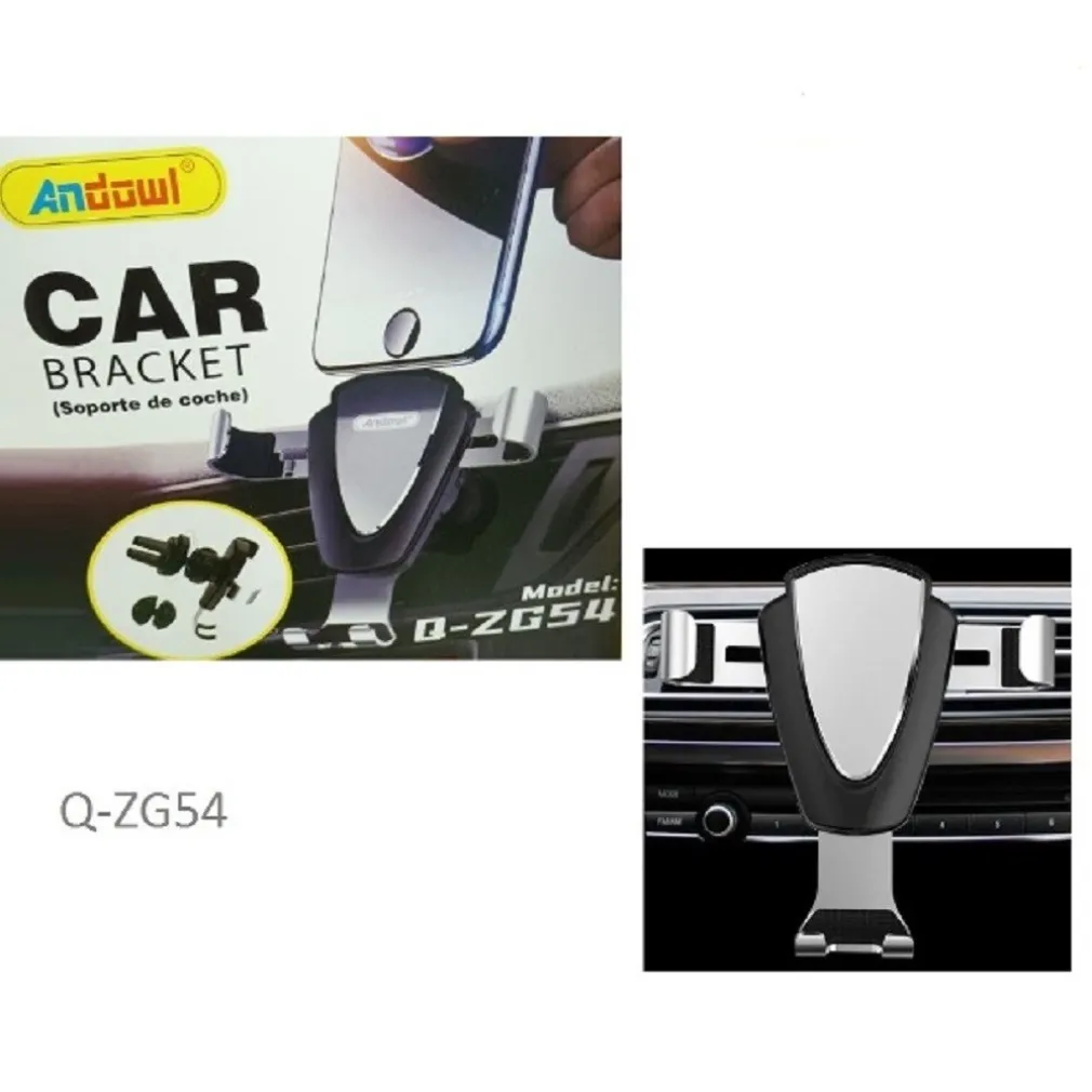 SUPPORTO DA AUTO PER CELLULARE GPS PORTACELLULARE PRESA D'ARIA ERGONOMICO Q-ZG54