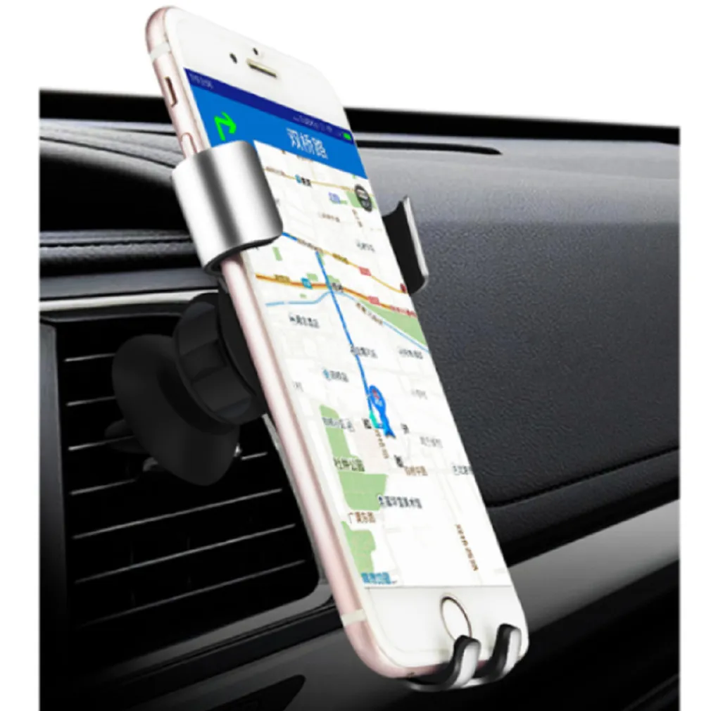 SUPPORTO DA AUTO PER CELLULARE GPS PORTACELLULARE PRESA D'ARIA ERGONOMICO Q-ZG54