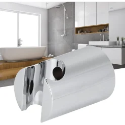 SUPPORTO FISSO STAFFA PER DOCCETTA SOFFIONE DOCCIA BAGNO PARETE UNIVERSALE 79362