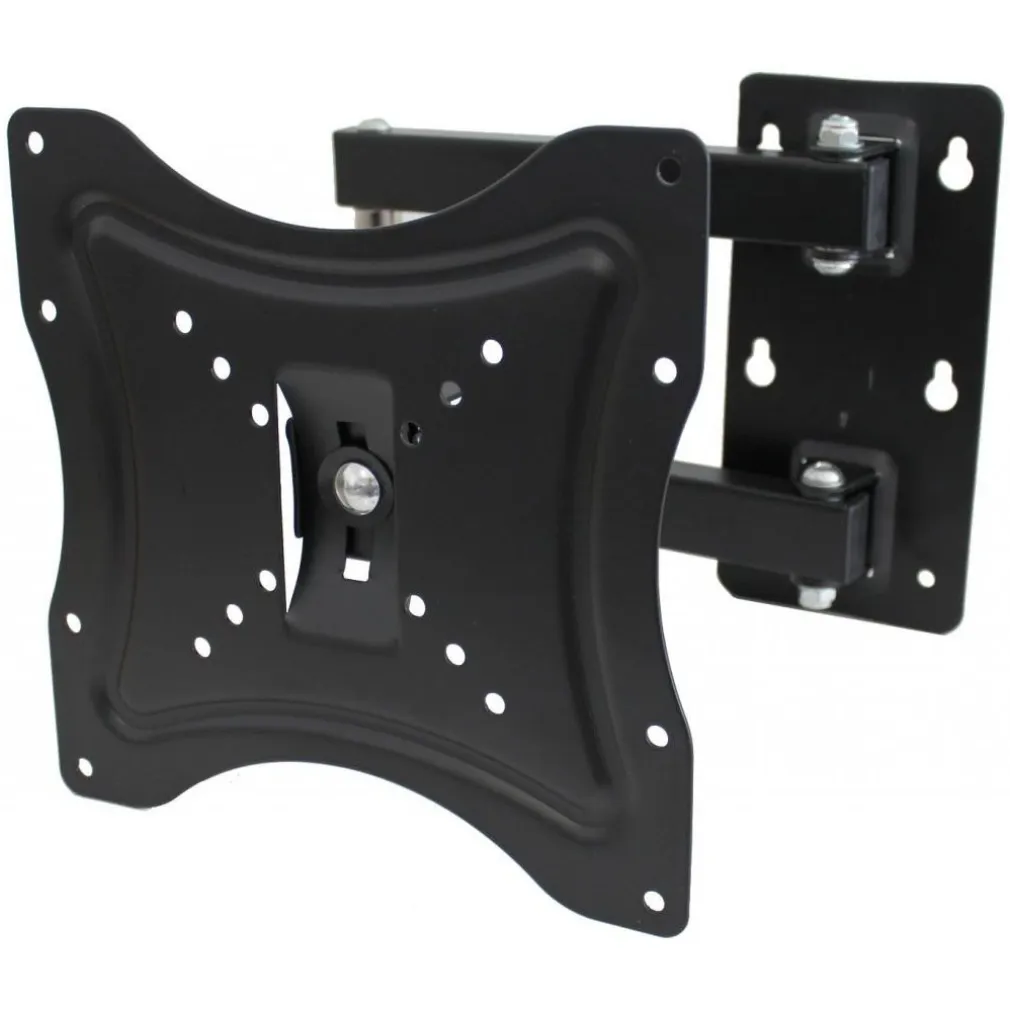 SUPPORTO HDL-117B STAFFA BRACCIO A MURO TV TELEVISORE LCD PLASMA DA 14" A 32"