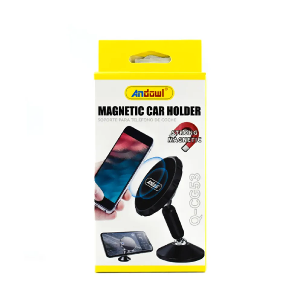 SUPPORTO MAGNETICO PER AUTO SUPER RESISTENTE PORTA CELLULARE SMARTPHONE Q-CG53