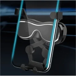 SUPPORTO MOBILE PER AUTO Q-ZG55 PORTACELLULARE ATTACCO PRESA ARIA ROTAZIONE 360°