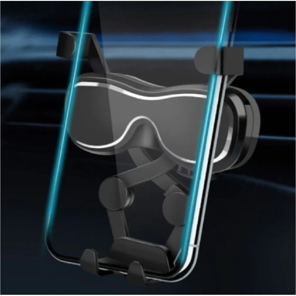 SUPPORTO MOBILE PER AUTO Q-ZG55 PORTACELLULARE ATTACCO PRESA ARIA ROTAZIONE 360°