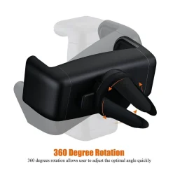 SUPPORTO PER AUTO PORTA TELEFONO CELLULARE STAND PER GRIGLIA DI VENTILAZIONE
